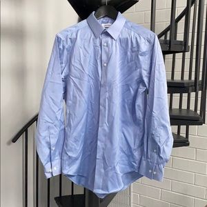 Baby Blue Calvin Klein Dress Shirt